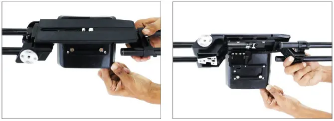 PROAIM P SBP 02 VCT Base Plate w Magnetic Shoulder Mount - Figure 6