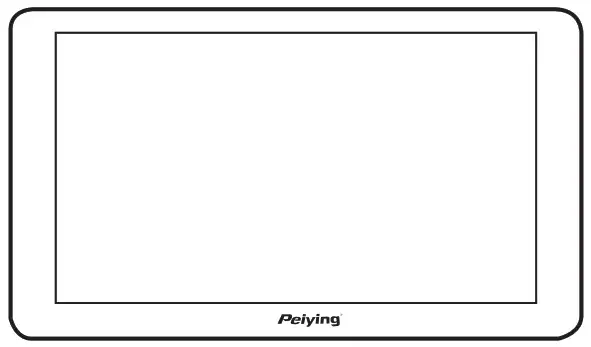 PY GPS7014 GPS Navigation Peiying Alien - Basic operations