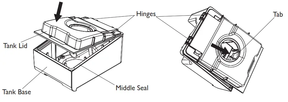 PHILIPS System One Heated Humidifier - back in place