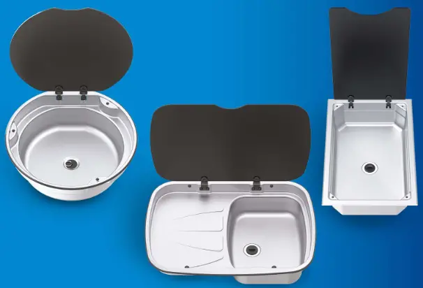 THETFORD Argent Stainless Sink Left Hand