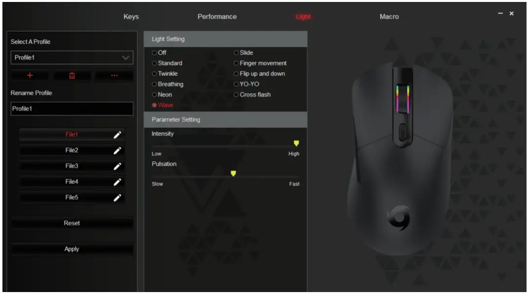 QUDO STRIKE MSE11 Typhoon RGB Gaming Mouse - Figure 4