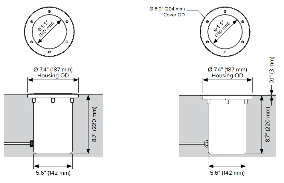 LUMASCAPE LS3042 Erden E4 Foundation Ceiling Light fig 1