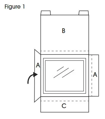ULINE S-20995 Jumbo White Fold-Over Mailer Installation Guide - Figure 1