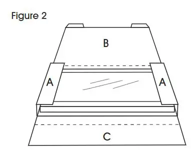 ULINE S-20995 Jumbo White Fold-Over Mailer Installation Guide - Figure 2