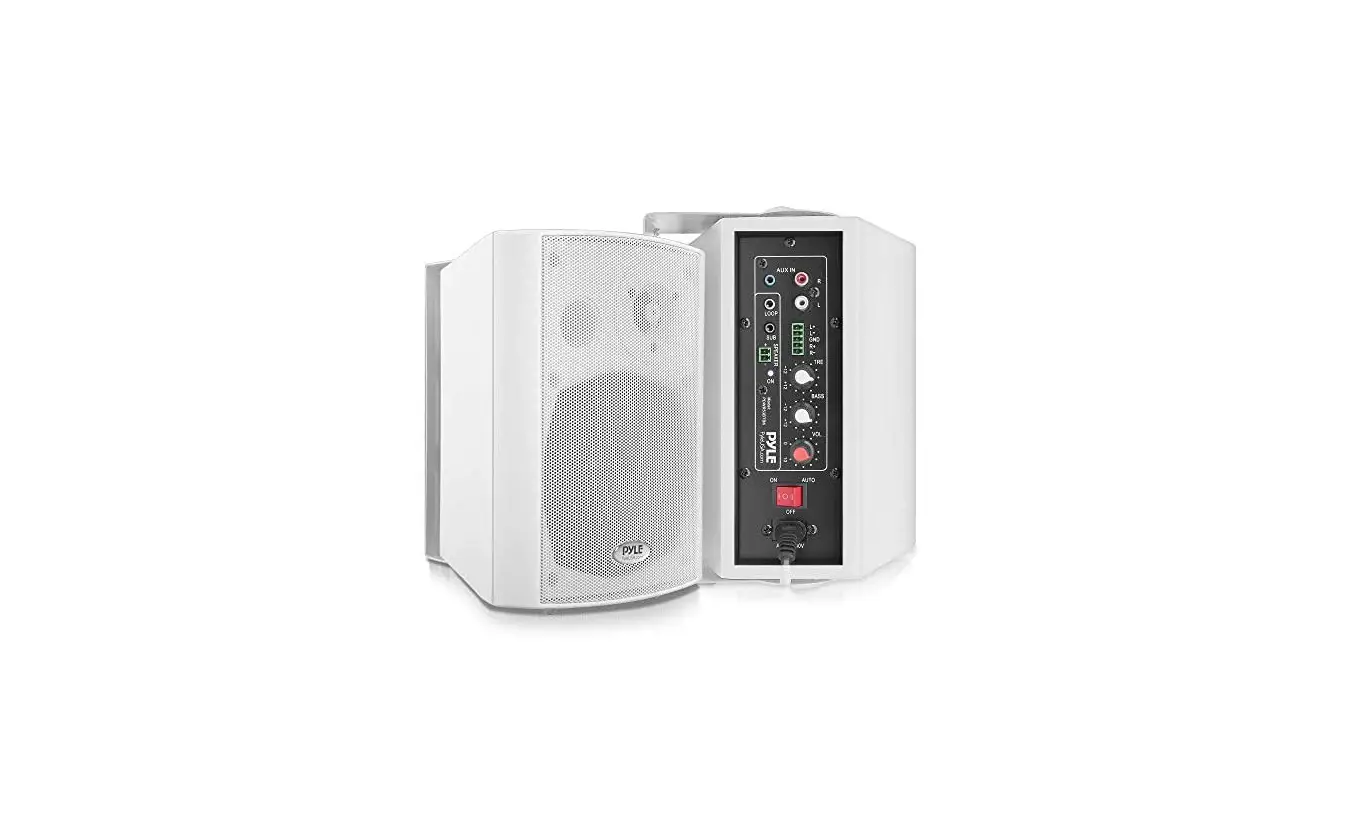 Pyle Pdwr58ab 5.25 Inch Pro Active Wall Mountable Speakers User Guide