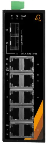 Leonton ET2 1002 2C 10 Port Industrial Ethernet Switch