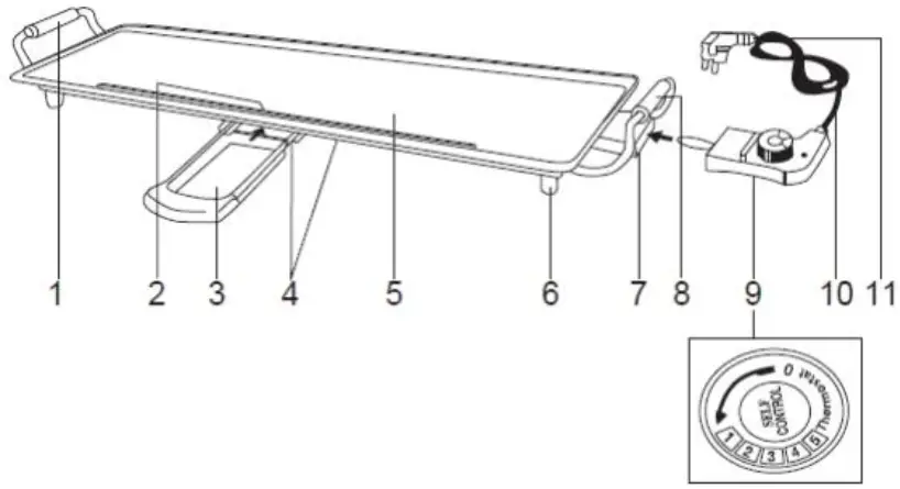 Continental-Edison-CEGPL872-Electric-Grill-fig-1
