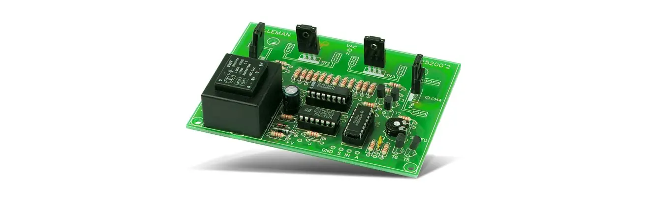 Velleman K5200 4 Channel Sequencer Instructions Velleman K5200 4 Channel Sequencer Instructions