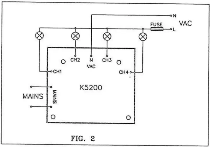 velleman K5200 4 Channel Sequencer-FIG3