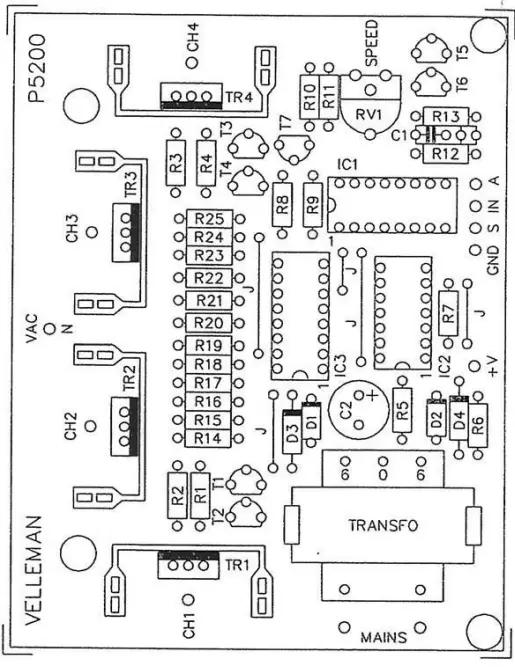 velleman K5200 4 Channel Sequencer-FIG5