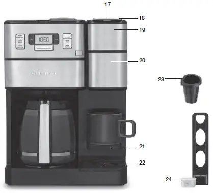 Cuisinart SS-GB1 Coffee Center Grind and Brew Plus - 3