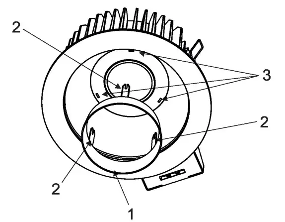 ANOLiS RGBW Ambiane AP Ceiling Light - FIG7