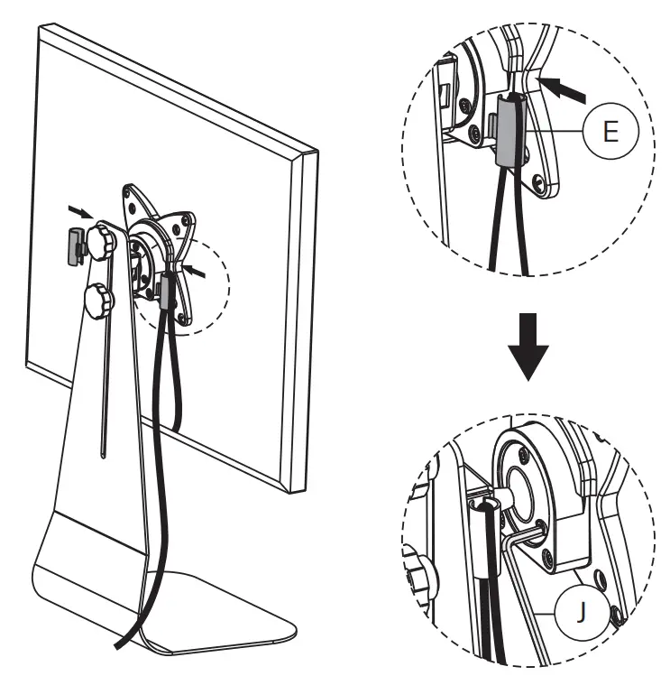 Neomounts FPMA-D850BLACK Monitor Desk Stand - STEP 5
