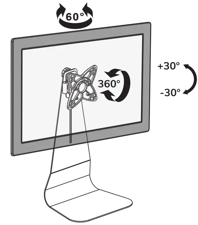 Neomounts FPMA-D850BLACK Monitor Desk Stand - STEP 6