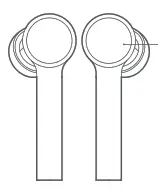 xiaomi TWSEJ03WM True Wireless Earphones Lite - Function Overview