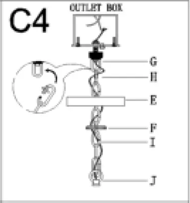 Uolfin 4978177 3-Light Antique Gold Global Beaded Chandelier 14