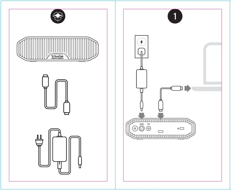 SanDisk PROFESSIONAL G-Drive Enterprise-Class Desktop Hard Drive 1
