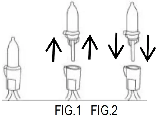 GE Holiday 90834 GE StayBright LED Miniature Lights - fig