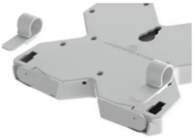 Clip mounting on monitors