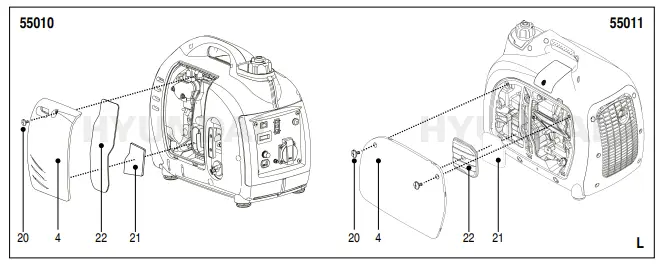 HYUNDAI-55011-Inverter-Gasoline-Generator-FIG12