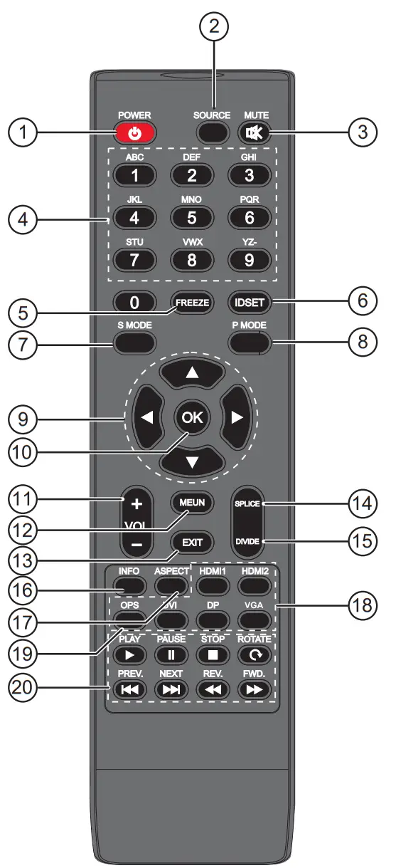 AG neovo VW 55H2 LCD Display - fig 2