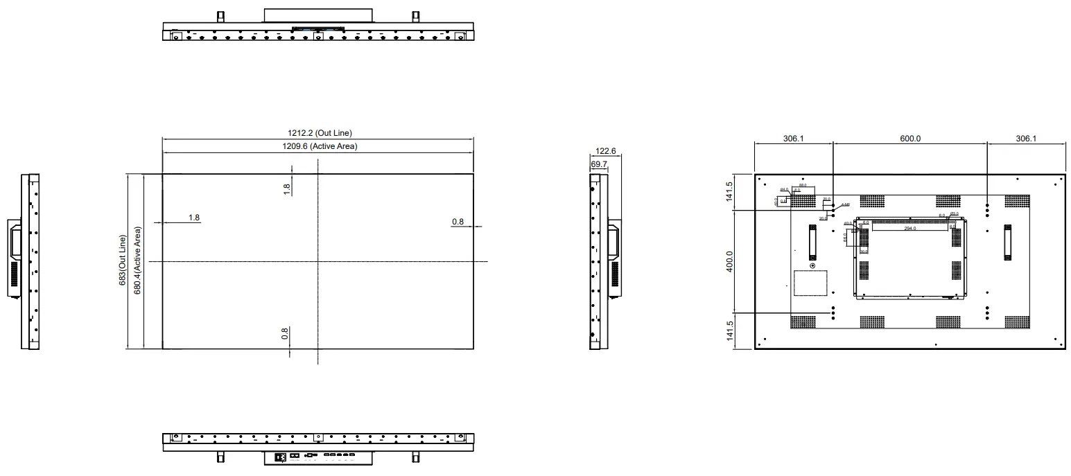 AG neovo VW 55H2 LCD Display - fig 9