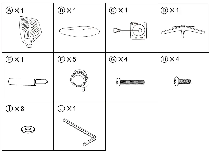 Yaheetech 592035 Durable Office Desk Chair 2