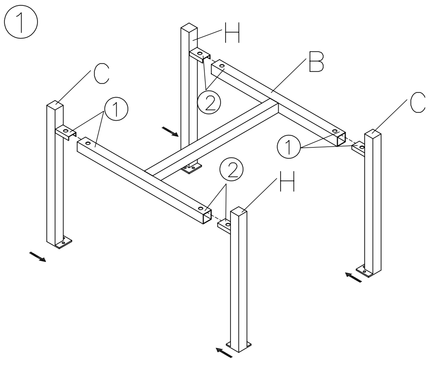 ASHLEY A3000008 Elissa Stool - fig