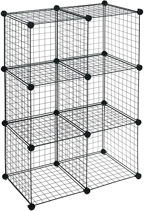 amazon-basics-B0735GRJXY-Wire-Storage-Shelves-6-Cube-product