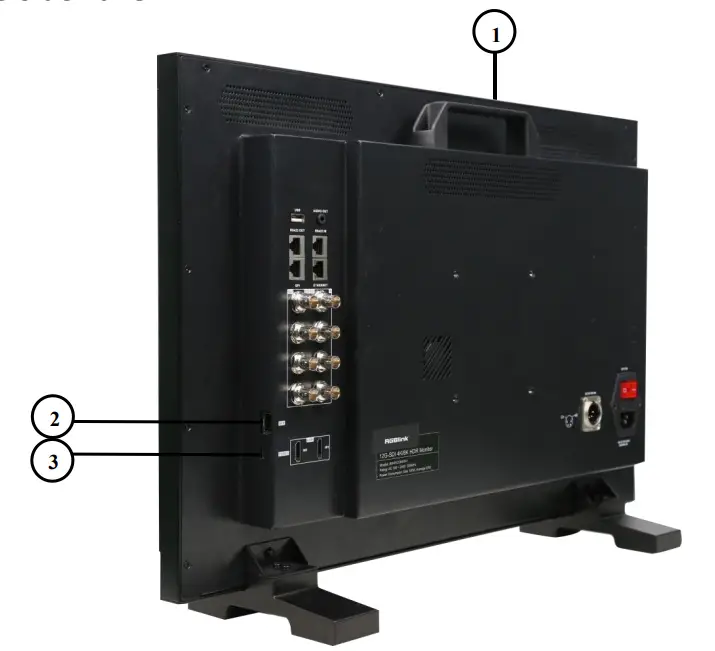 RGBlink RMS 2380U 12G  SDI 4K HDR Monitor - Fig 5