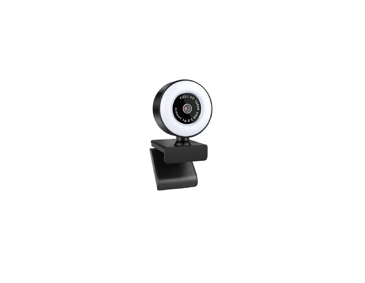Anko 43241736 Webcam With Ring Light Instruction Manual
