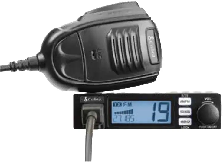Cobra 19 Mini AM or FM CB Radio -