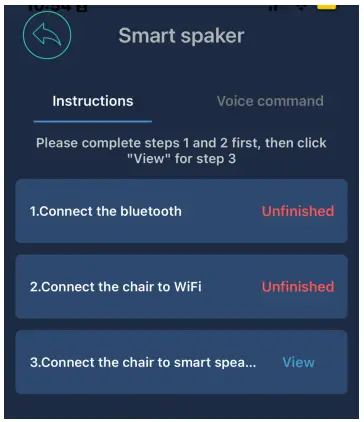 Connect Osaki OP Xrest 4D to Alexa Guide