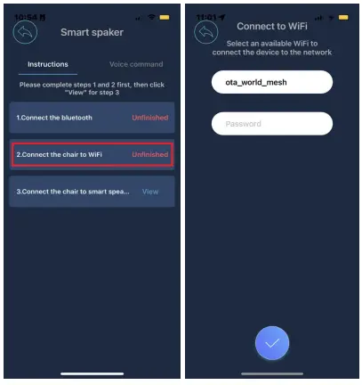 Connect Osaki OP Xrest 4D to Alexa Guide
