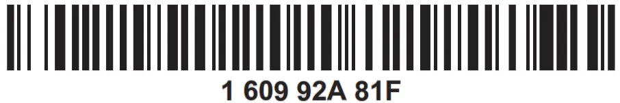 BOSCH GSA 18V 32 Cordless Reciprocating Saw - Bar Code