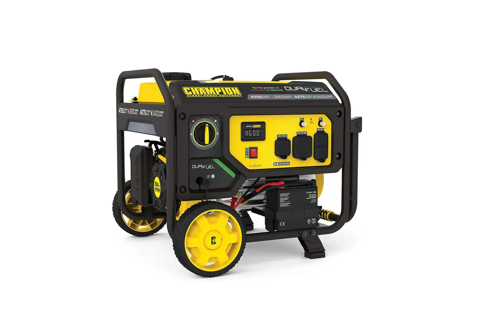Champion 201052 3800w Dual Fuel Portable Generator User Guide