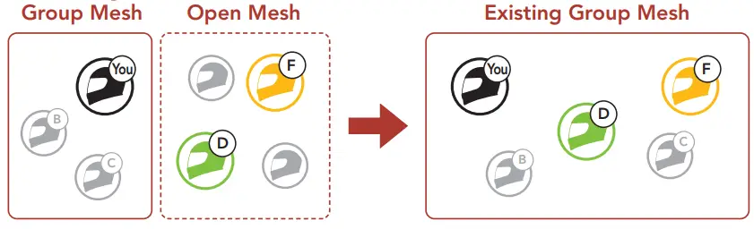 Existing Group Mesh.