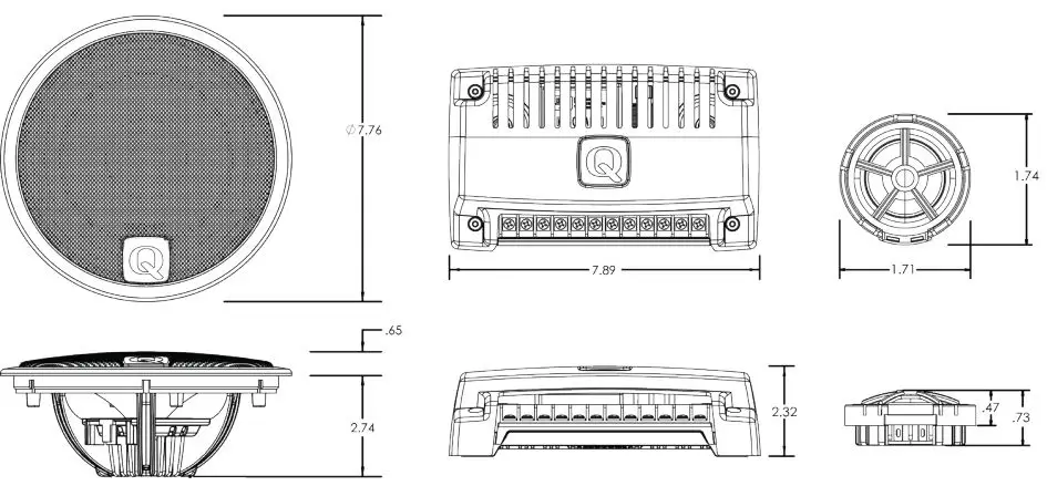 MB QUART QSE-216 6.5 Inch 2-Way Component Speakers-FIG2
