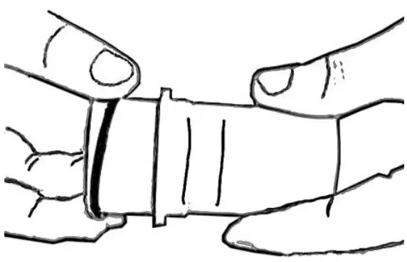 Remove the union nut