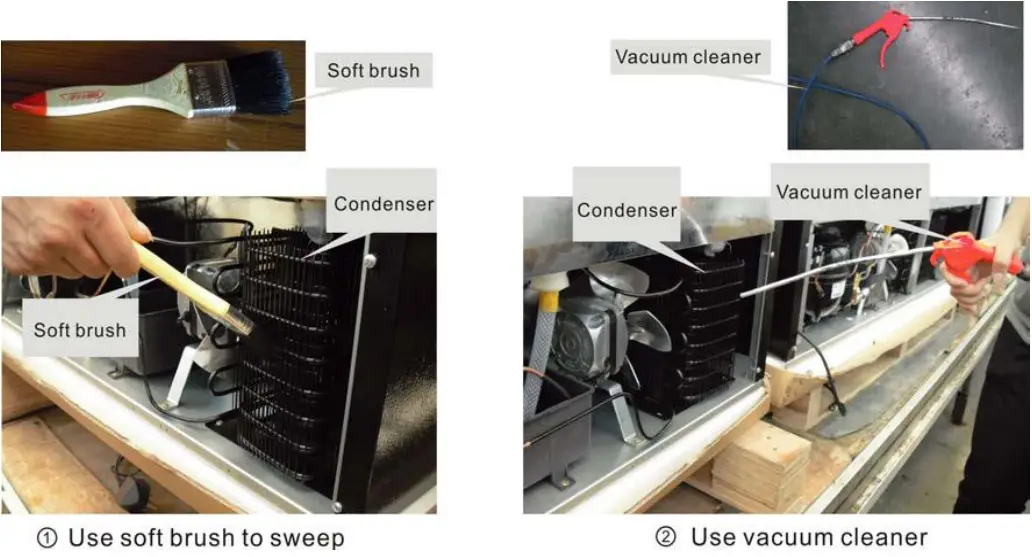 GGM Gastro SGD120 Electric Griddle Smooth - CONDENSER COIL