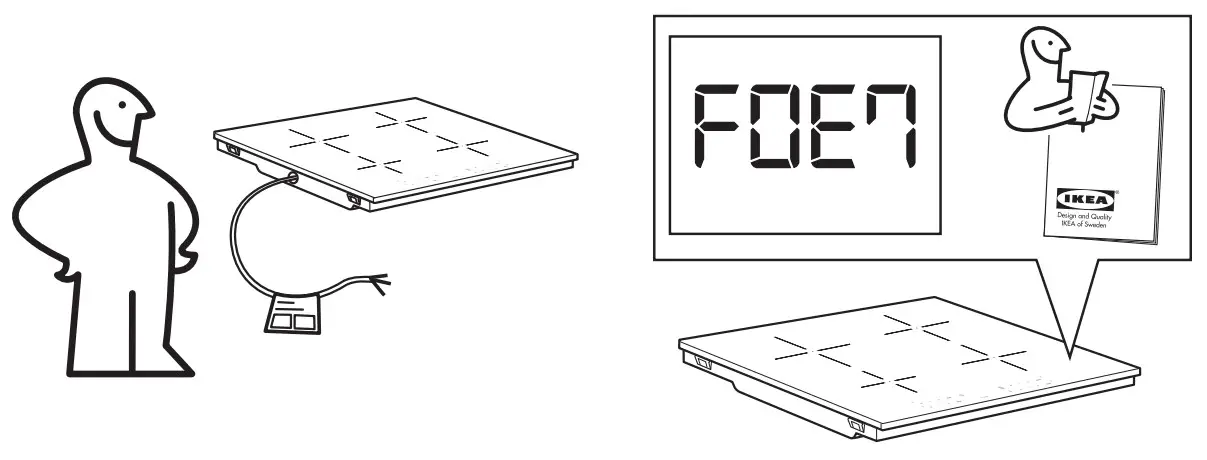 IKEA TREVLIG Induction Cooker - 1