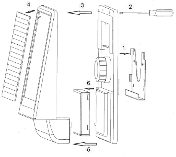POPP POPE700854 Solar Outdoor Siren 2-Installation