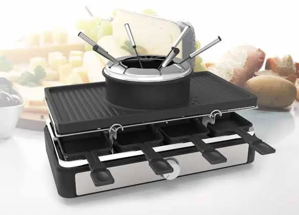 BluMill EK4513 Raclette Grill & Fondue - Cover