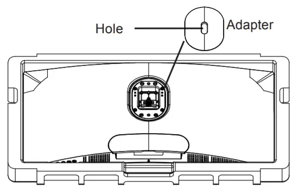 VIOTEK GNV29CB 29-Inch Ultrawide Curved Gaming-Mount Installation