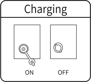 TokeShimi 99W9250 DC Rechargeable Floor Fan Charging