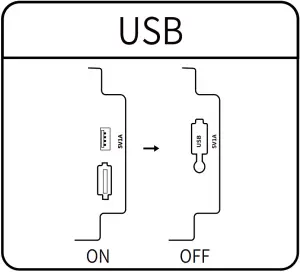 TokeShimi 99W9250 DC Rechargeable Floor Fan USB