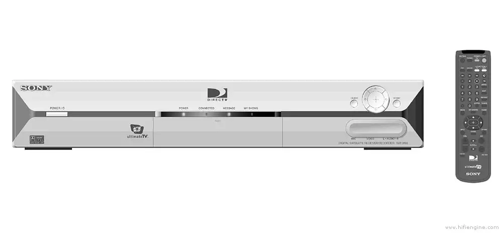 Sony Sat-w60 Directv Receiver Ultimate Tv Service From Microsoft Digital Satellite Receiver/ Recorder Installation Guide Sony Sat-w60 Directv Receiver Ultimate Tv Service From Microsoft Digital Satellite Receiver/ Recorder Installation Guide