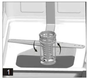 GlenDimplex GDW45S-2 Freestanding Stainless - Filtering System 1