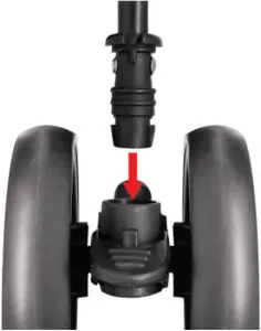 HARMONY Odyssey - Fitting front wheel 2b