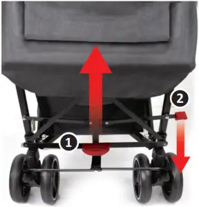 HARMONY Odyssey - Folding Push Chair 1